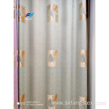 Elegant Home Textile Embroidery Polyester Curtain Fabric